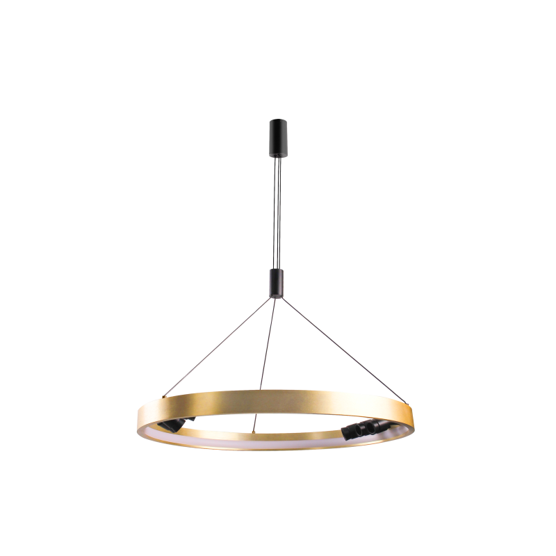 Lampa Serafino Pendant 80 3-Step Dimm Go/Bk AZ5835 | Azzardo