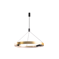 Lampa Serafino Pendant 80 3-Step Dimm Go/Bk AZ5835 | Azzardo