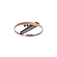 Lampa Serafino Top 60 3-Step Dimm Go/Bk AZ5832 | Azzardo