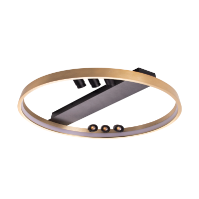 Lampa Serafino Top 80 3-Step Dimm Go/Bk AZ5833 | Azzardo