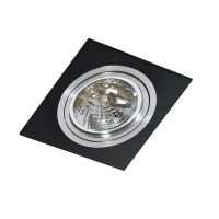 Lampa Siro 1 Bk/Alu Wpust AZ0769 | Azzardo