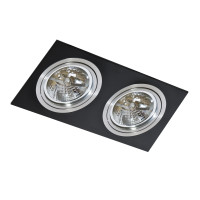 Lampa Siro 2 Bk/Alu Wpust AZ0772 | Azzardo