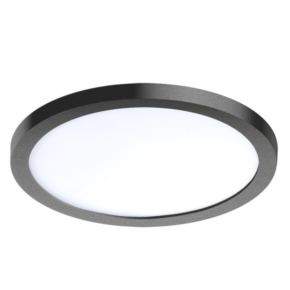 Lampa Slim 15 Round 3000K Ip44 Black AZ2840 | Azzardo