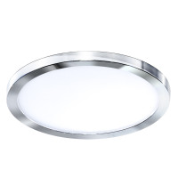 SLIM 15 ROUND 3000K IP44 CHROME | Azzardo