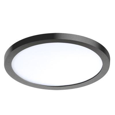 Lampa Slim 15 Round 4000K Ip44 Black AZ2843 | Azzardo