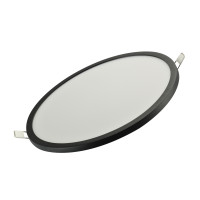 Lampa Slim 22 Round 3000K Ip44 Bk AZ4163 | Azzardo