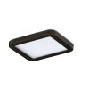 Lampa Slim 9 Square 3000K Black Ip44 AZ2833 | Azzardo