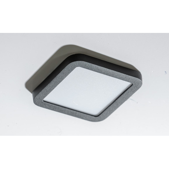 Lampa Slim 9 Square 4000K Black Ip44 AZ4375 | Azzardo