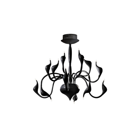 SNAKE LAMPA WISZACA BLACK | Azzardo SNAKE LAMPA WISZACA BLACK | Azzardo