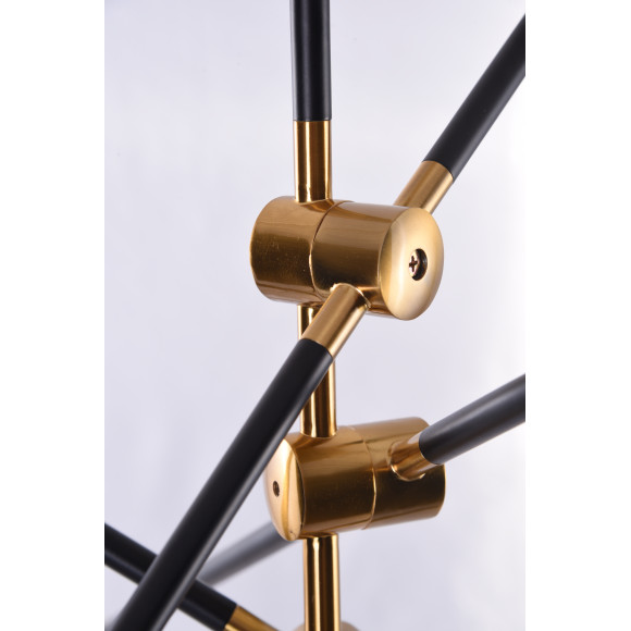 Lampa Solen 6 Bk/Go AZ4700 | Azzardo