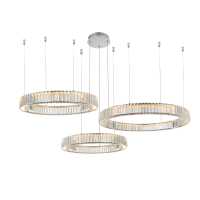 Lampa Spark Pendant 40+60+80 Dimm Ch AZ5795 | Azzardo