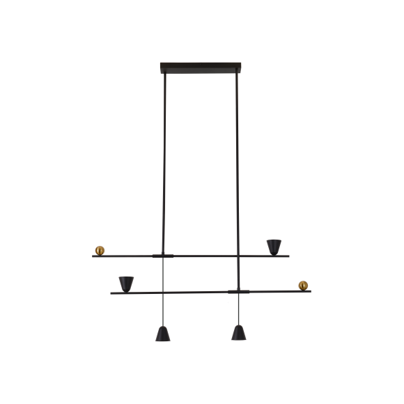 Lampa Spoleto 2 Bk AZ5642 | Azzardo