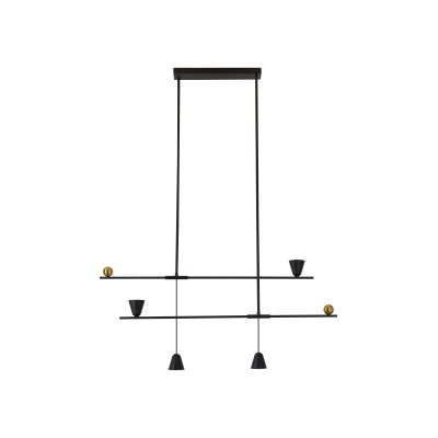 Lampa Spoleto 2 Bk AZ5642 | Azzardo