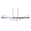 SYBILLA 10 PENDANT BK | Azzardo