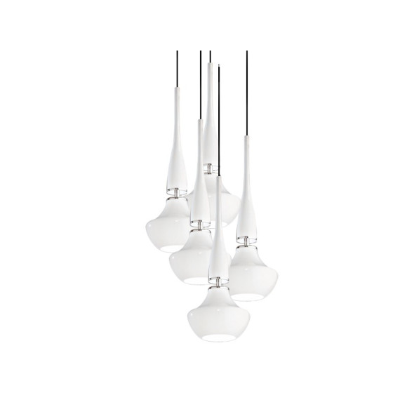 Lampa wisząca Tasos 5 White Wiszaca AZ0261 | Azzardo