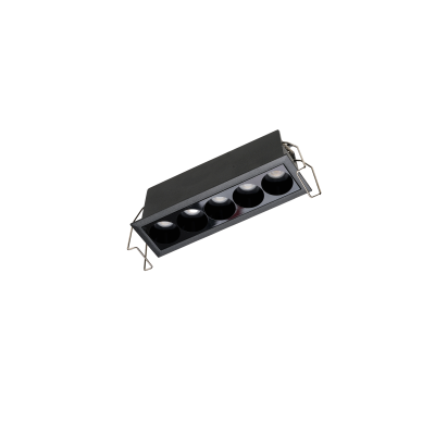 Lampa Tetrix 5 Gips 10W Cct Bk AZ6276 | Azzardo