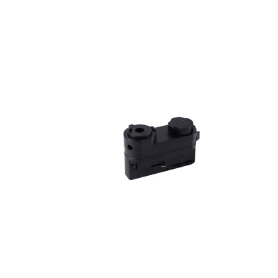 TRACK 1LINE ELECTRIC ADAPTER BK | Azzardo