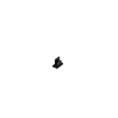 TRACK 1LINE END CAP BK | Azzardo