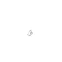 TRACK 1LINE END CAP WH | Azzardo