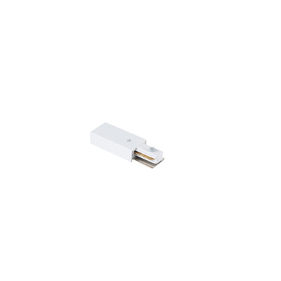 TRACK 1LINE END POWER WH | Azzardo