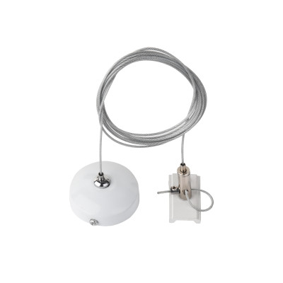 TRACK 1LINE PENDANT ACCESSORY 1.5m WH | Azzardo