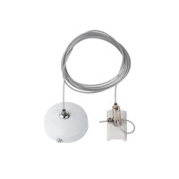 TRACK 1LINE PENDANT ACCESSORY 1.5m WH | Azzardo