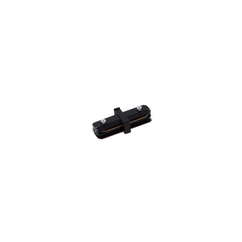TRACK 1LINE STRAIGHT CONNECTOR BK | Azzardo