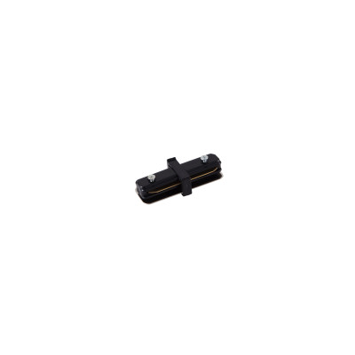 TRACK 1LINE STRAIGHT CONNECTOR BK | Azzardo