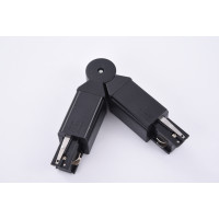 TRACK 3LINE ADJUSTABLE CONNECTOR BK | Azzardo