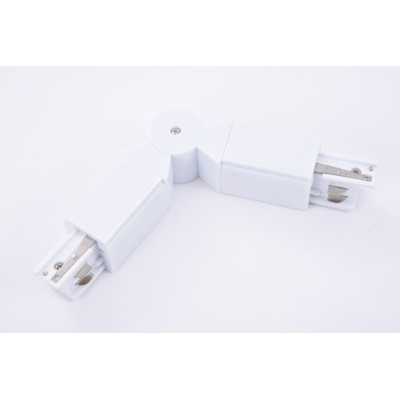TRACK 3LINE ADJUSTABLE CONNECTOR WH | Azzardo