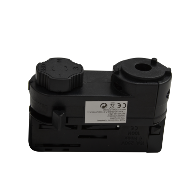 TRACK 3LINE ELECTRIC ADAPTER BK | Azzardo