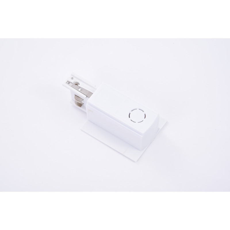 Lampa Track 3Line End Power Left Gips Wh AZ4309 | Azzardo