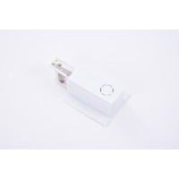 TRACK 3LINE END POWER LEFT GIPS WH | Azzardo