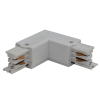 Lampa Track 3Line L Connector Right Wh AZ2984 | Azzardo