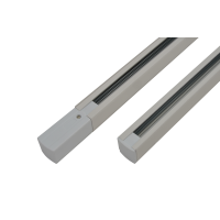 TRACK 3LINE SET 1.5m + END POWER + END CAP WH | Azzardo