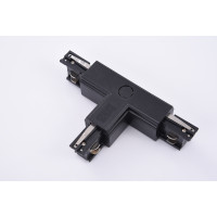 TRACK 3LINE T CONNECTOR RIGHT BK | Azzardo