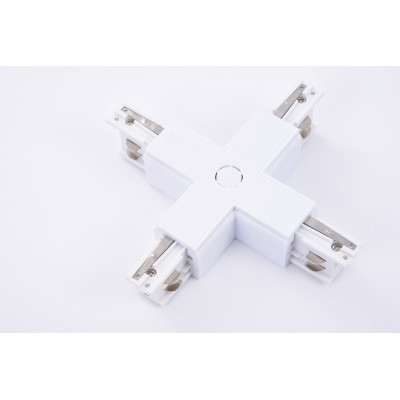 TRACK 3LINE X CONNECTOR WH | Azzardo