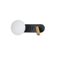 Lampa Trasimeno Wall Bk AZ5641 | Azzardo