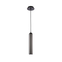 Lampa wisząca Tubo 1 Black/Chrom Wiszaca AZ1236 | Azzardo