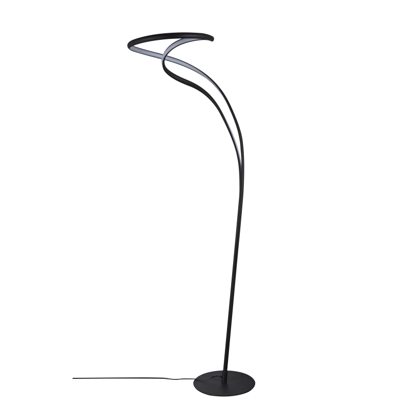 Lampa Twist Floor 3-Step Dimm Bk AZ5737 | Azzardo