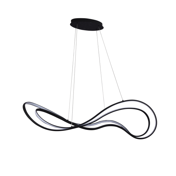 TWIST PENDANT 3-STEP DIMM BK | Azzardo