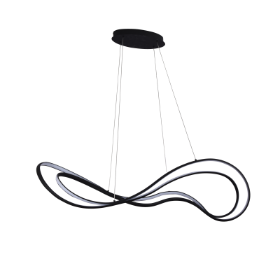 TWIST PENDANT 3-STEP DIMM BK | Azzardo