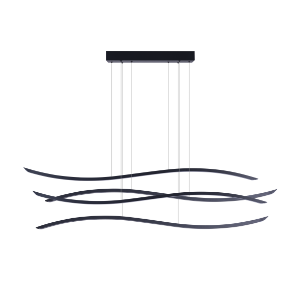 Lampa Waves Black AZ2912 | Azzardo