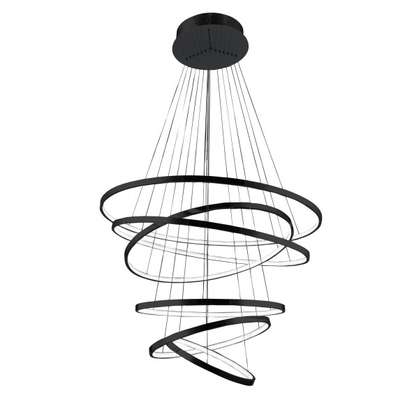 Lampa Wheel 6 Long Dimm Black AZ2923 | Azzardo