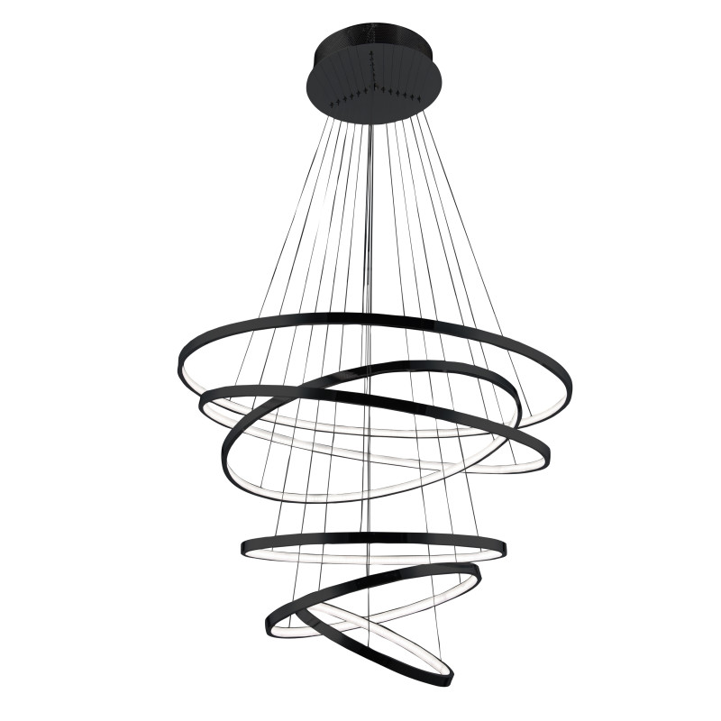 Lampa Wheel 6 Long Dimm Black AZ2923 | Azzardo