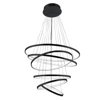 Lampa Wheel 6 Long Dimm Black AZ2923 | Azzardo