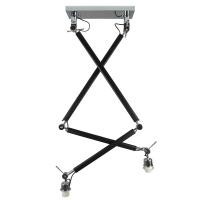 Lampa Zyta 2 S Pendant Lampbody Md2300-2S Bk AZ1846 | Azzardo