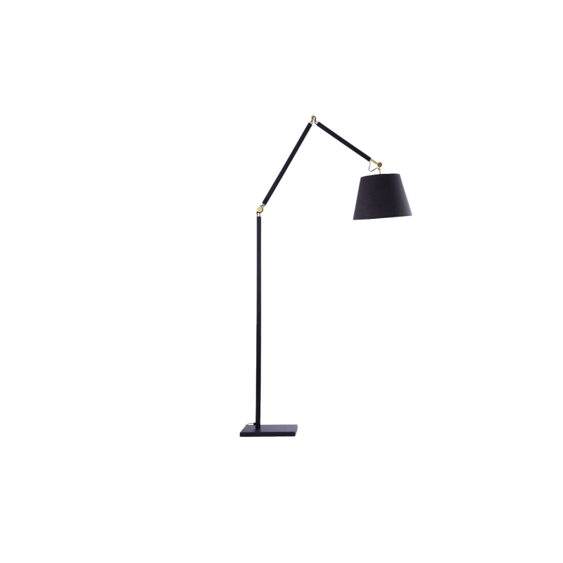 ZYTA FLOOR LAMPBODY BK/GO | Azzardo