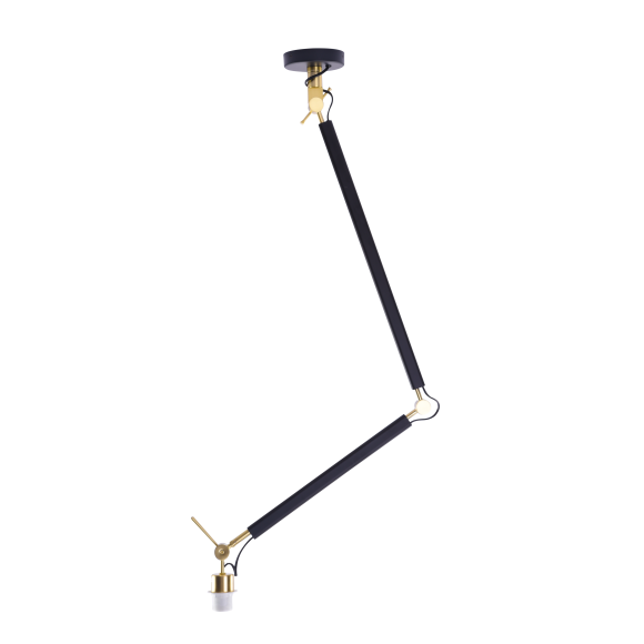 ZYTA M PENDANT LAMPBODY BK/GO | Azzardo ZYTA M PENDANT LAMPBODY BK/GO | Azzardo