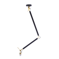 ZYTA M PENDANT LAMPBODY BK/GO | Azzardo